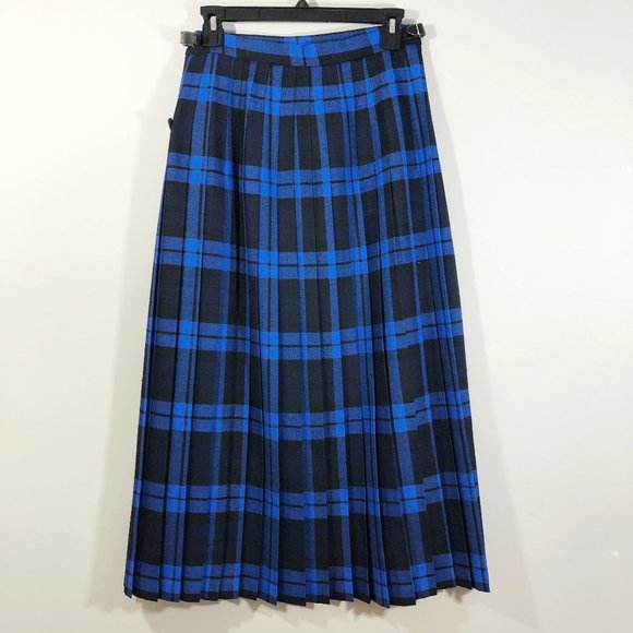 Vintage BROOKS BROTHERS Scotland 100% Wool Tartan Kilt Sz 12 (fits 4/6, s/m) - Picture 5 of 13
